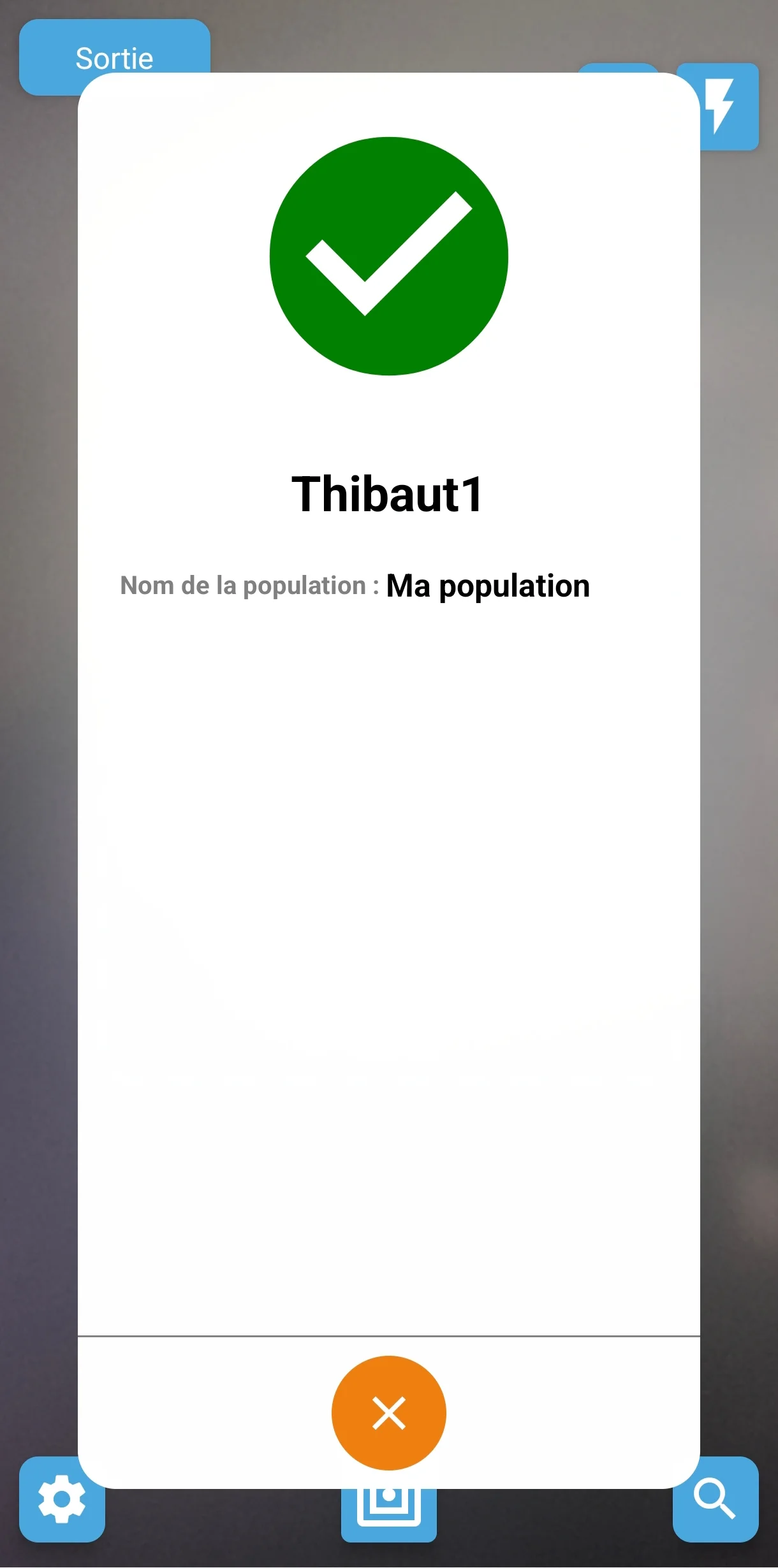 Tropevent Access fonctionnalités